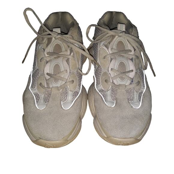 Yeezy 500 RARE "Super Moon Yellow" Tan Suede Shoes Size Men's 9 - Picture 3 of 6